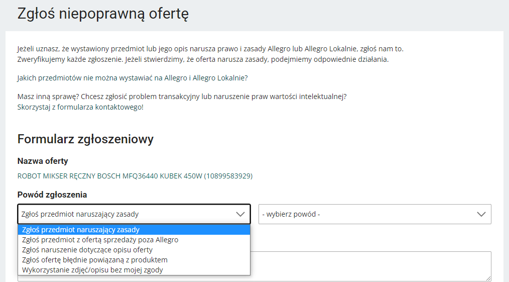 Jak usunąć nieuczciwego sprzedawcę na Allegro?